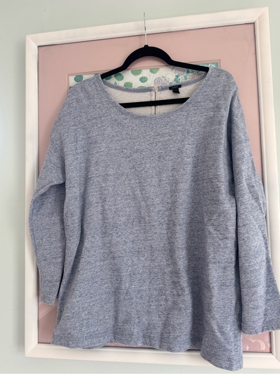 J. Crew Tops - J. Crew Heather Gray Crewneck Sweatshirt